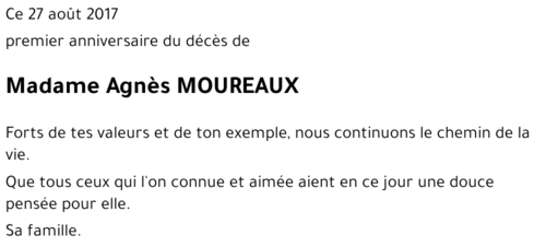 Agnès MOUREAUX