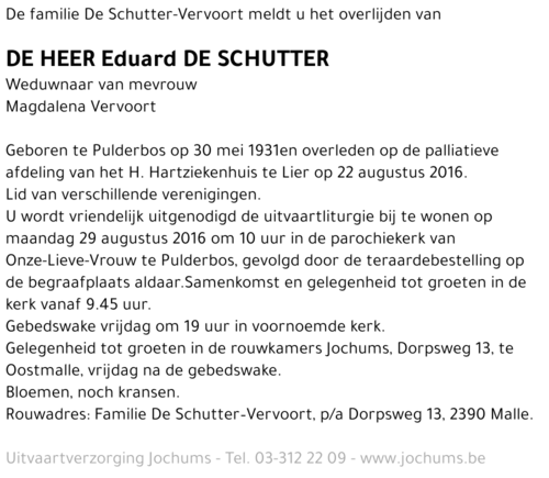 Eduard De Schutter