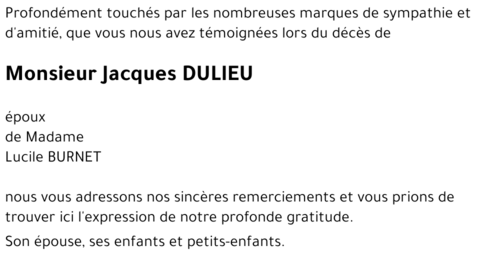 Jacques DULIEU