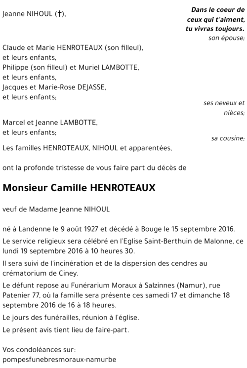 Camille HENROTEAUX