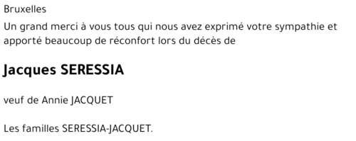 Jacques SERESSIA