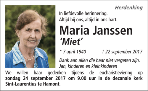 Maria Janssen