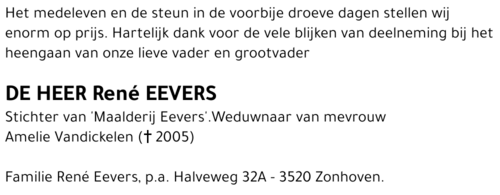 René Eevers