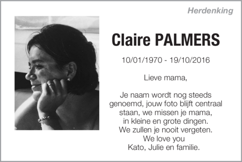 Claire Palmers