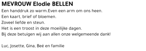 Elodie Bellen