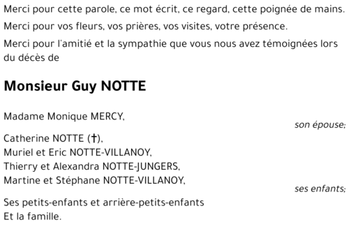 Guy NOTTE