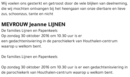Jeanne LIJNEN