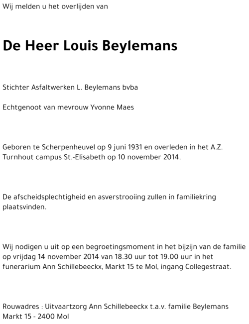 Louis Beylemans