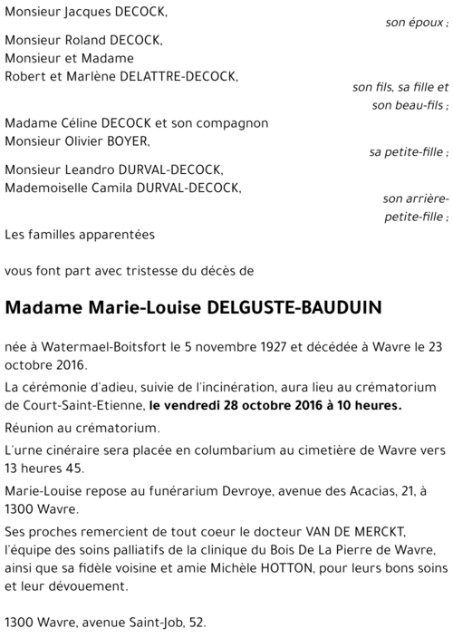Marie-Louise Delguste-Bauduin