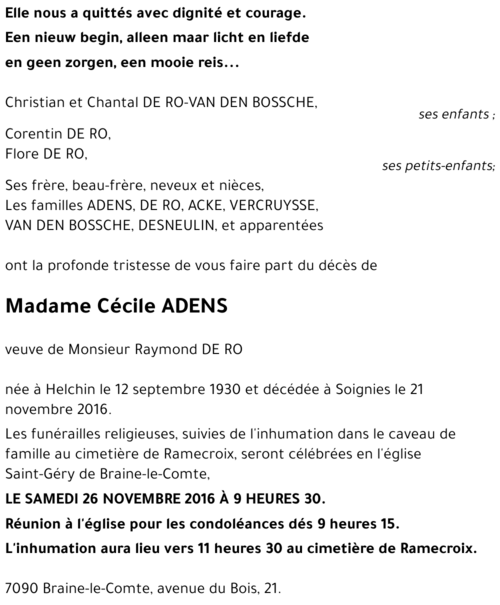 Cécile ADENS