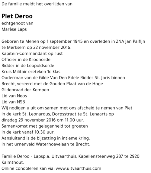 Piet Deroo
