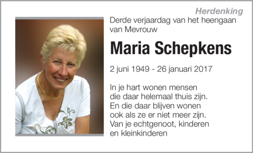 Maria Schepkens