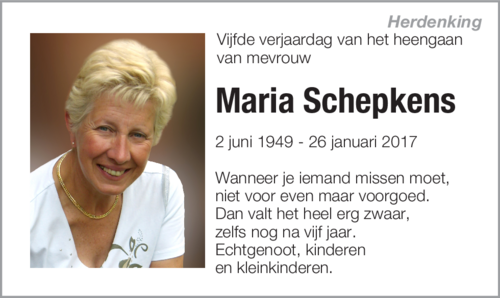 Maria Schepkens