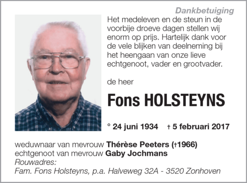 Alfons Holsteyns