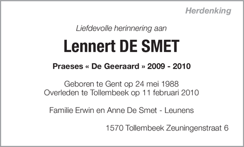Lennert De Smet