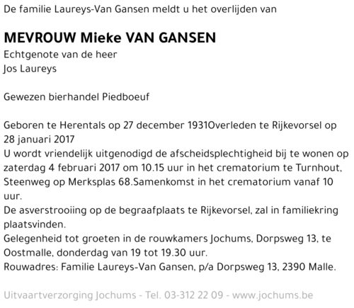 Mieke Van Gansen