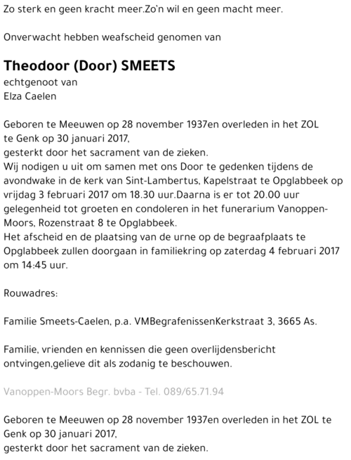 Theodoor Smeets