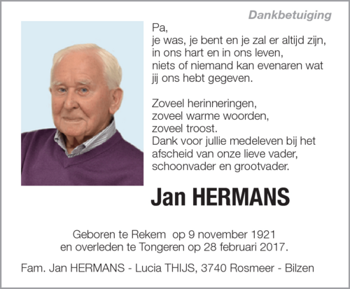 Jan HERMANS