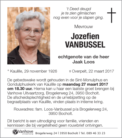 Jozefien Vanbussel