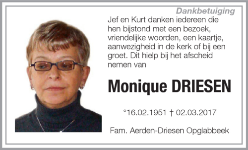 Monique Driesen