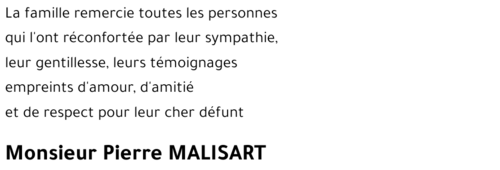 Pierre MALISART