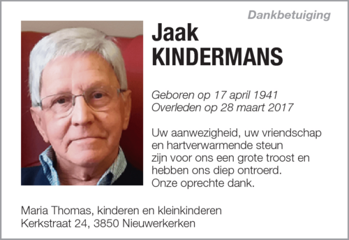 Jaak Kindermans