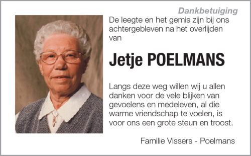 Jetje POELMANS