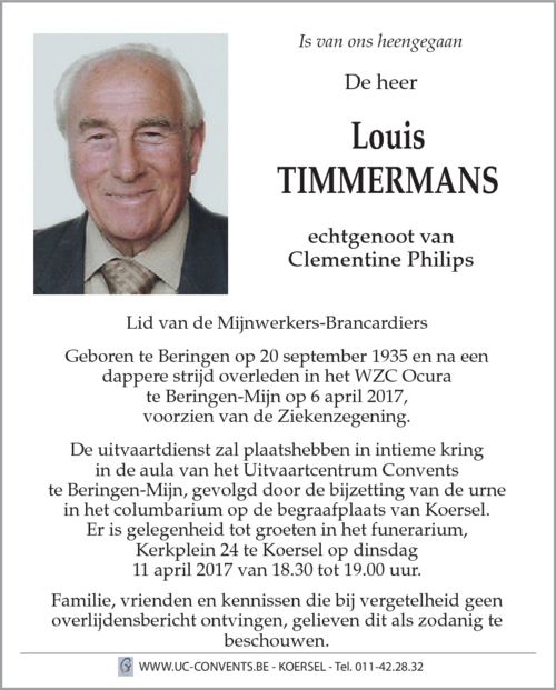 Louis Timmermans