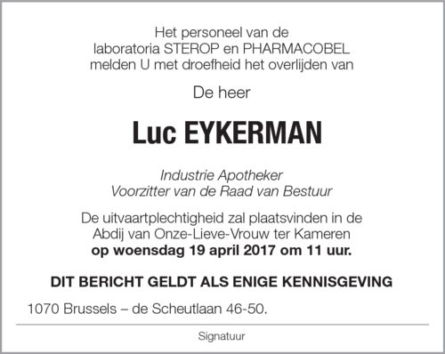 Luc Eykerman