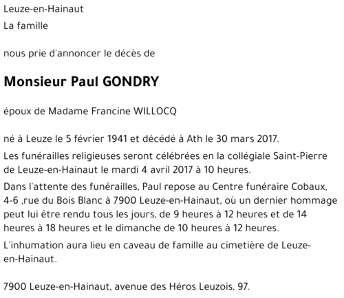 Paul Gondry