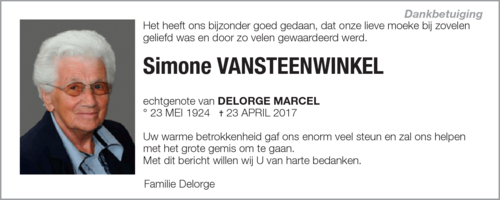 Simone Vansteenwinkel