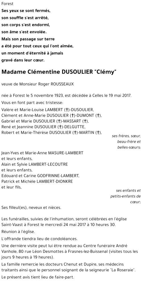Clémentine DUSOULIER