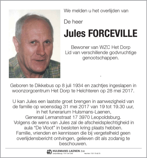 Jules FORCEVILLE