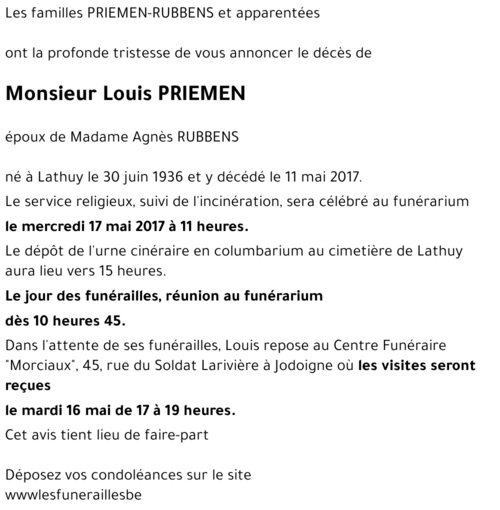 Louis PRIEMEN