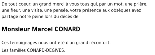 Marcel CONARD