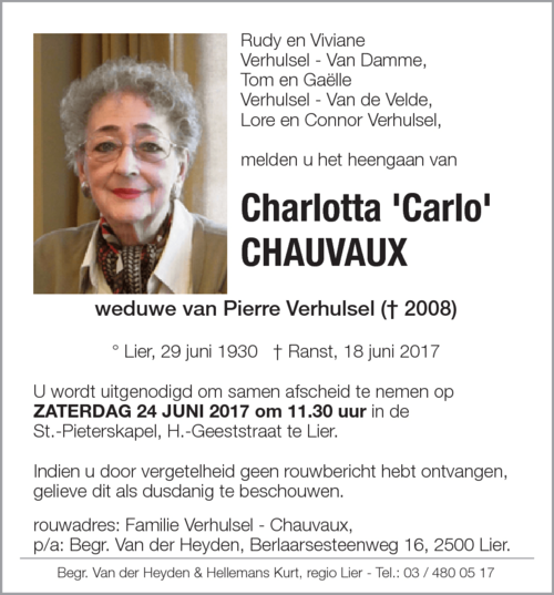 Charlotta Chauvaux