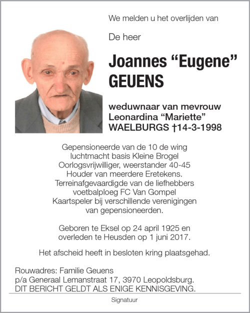 Joannes Geuens