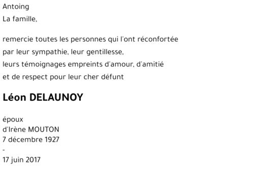 Léon DELAUNOY