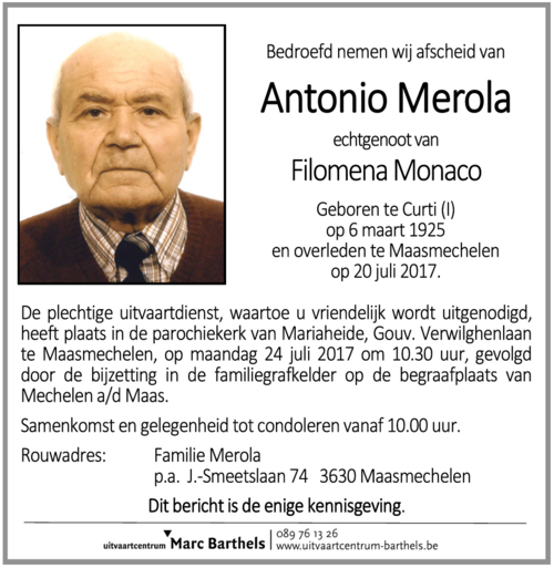 Antonio Merola