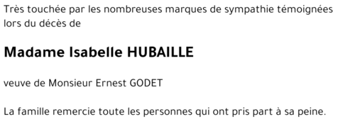 Isabelle HUBAILLE