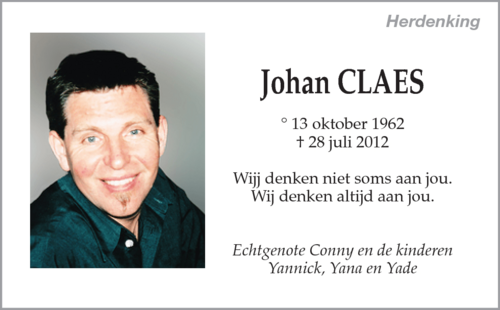 Johan Claes