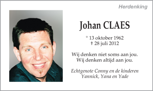 Johan Claes