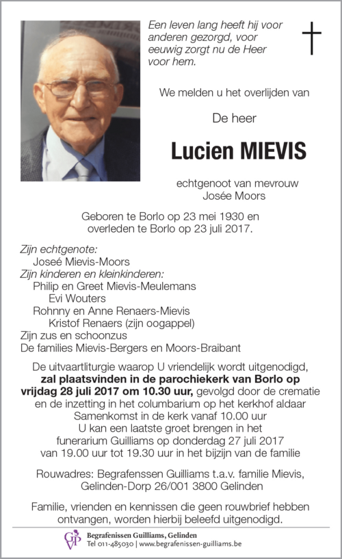 Lucien Mievis