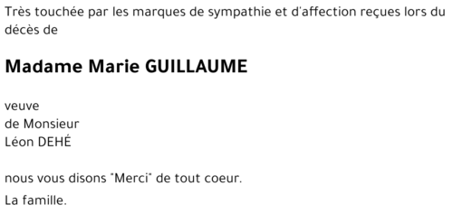 Marie GUILLAUME