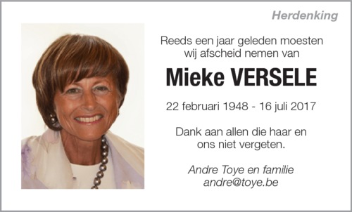 Mieke Versele