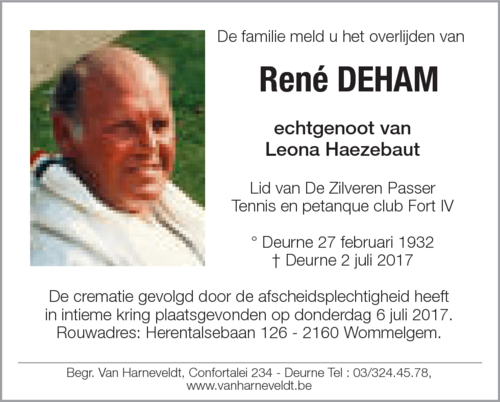 René Deham