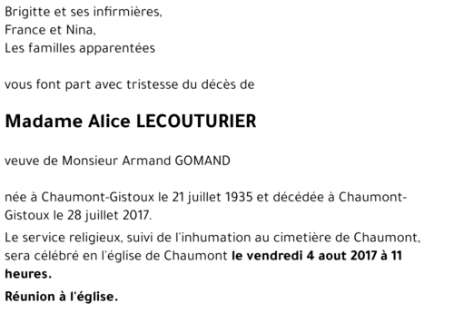 Alice Lecouturier