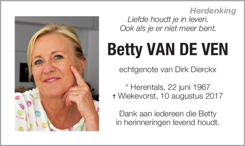 Betty Van de Ven