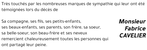 Fabrice CAVELIER