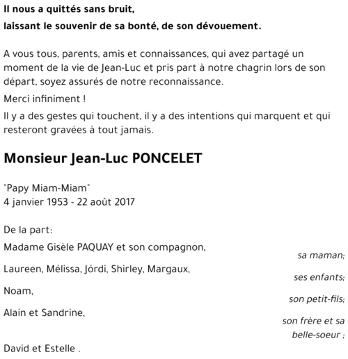 Jean-Luc PONCELET